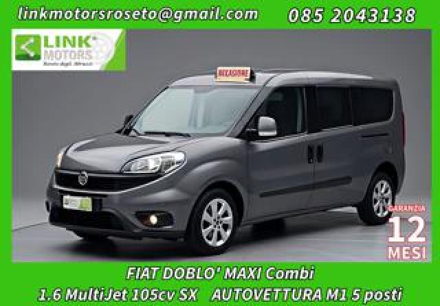 Fiat Doblo 1.6 Mjt 105cv Pl Combi Maxi M1 5posti Sx 