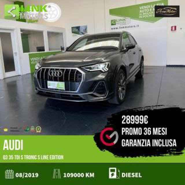 Audi Q3 35 Tdi S Tronic S Line Edition 36m Garanz 