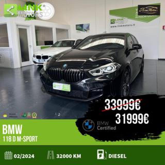 Bmw 118 D M-Sport Garanzia Ufficiale 