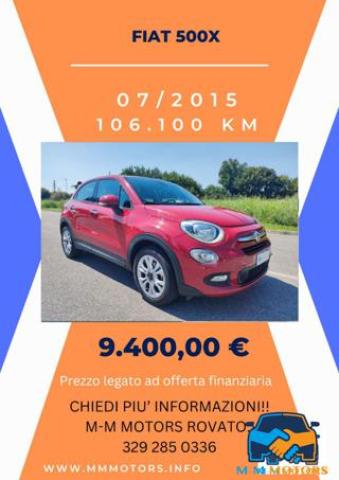 Fiat 500x 1.6 Multijet 120 Cv Business Neopatentati Prom-Mo 