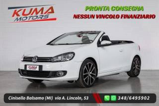 Volkswagen Golf Cabriolet 1.4 Tsi 160cv Interni Pelle Gomme Nuove 