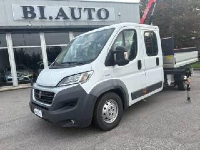 Fiat Ducato 2.3 Mjt Gru Fassi 26 Cassone Maxi 