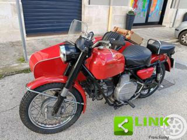 Moto Guzzi Falcone 500 Nf Con Sidecar Longhi 