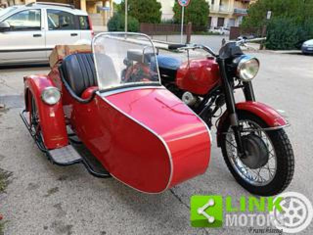 Moto Guzzi Falcone 500 Nf Con Sidecar Longhi 