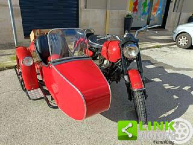 Moto Guzzi Falcone 500 Nf Con Sidecar Longhi 