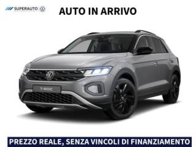 Volkswagen T-Roc 1.0 Tsi Sport *km0*appconnect*cerchi Lega Black 18 