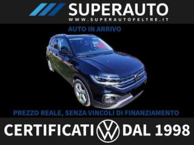 Volkswagen T-Cross 1.0 Tsi 110 Cv Dsg Advanced *cerchi Lega*fari Led* 