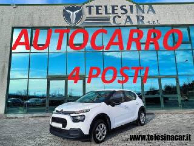 Citroen C3 1.5 Bluehdi Autocarro 4 Posti Combi 