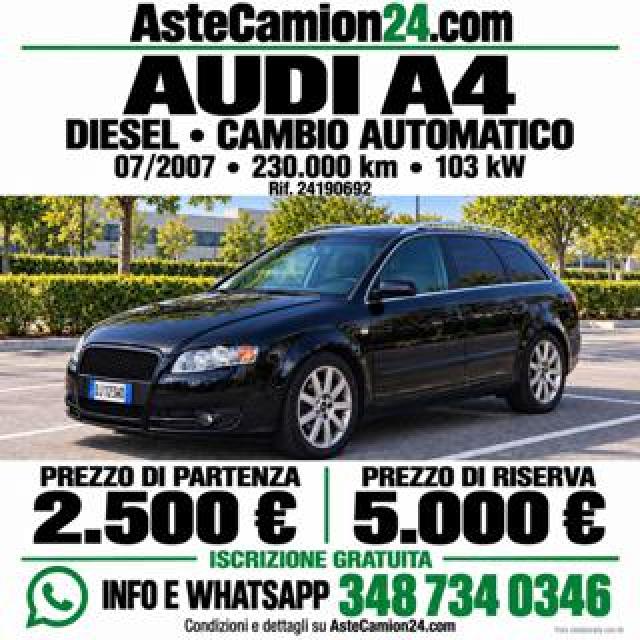 Audi A4 Asta Libera Astecamion24.com 