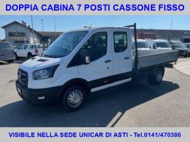 Ford Transit Chassis Doppia Cabina 2.0 D 130cv L3 Cassone Fisso 