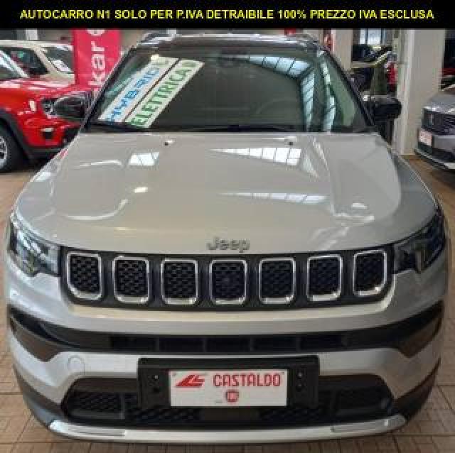 Jeep Compass 1.3 Turbo T4 190 Cv Phev At6 4xe Limited Autocarro 