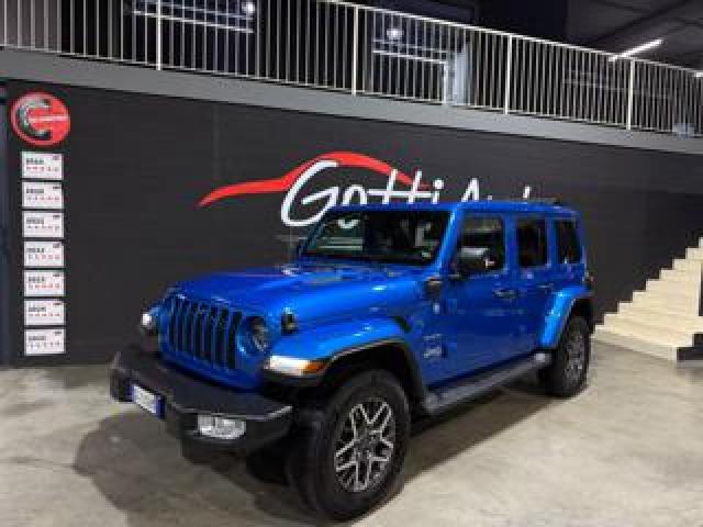 Jeep Wrangler Tetto Apribile Elettrico 4xe Blu Misano 