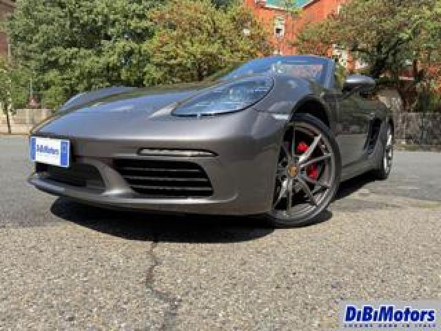 Porsche 718 Spyder 2.0 T Grigio Agata Capotte Rossa Carbon Ecc! 