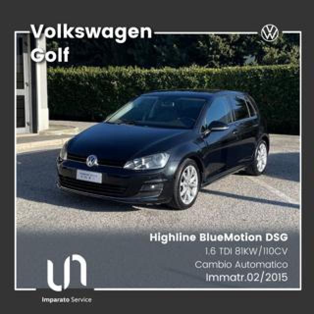 Volkswagen Golf 1.6 Tdi Dsg Highline Bluemotion 81kw/110cv 
