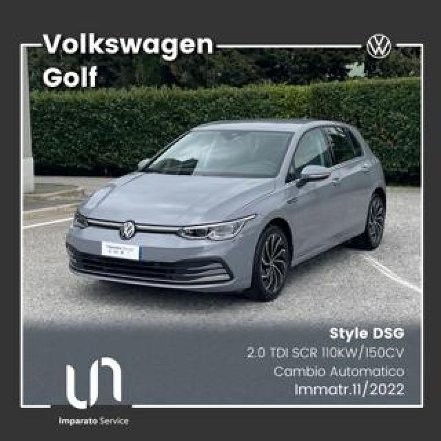 Volkswagen Golf 2.0 Tdi 150 Cv Dsg Scr Style 