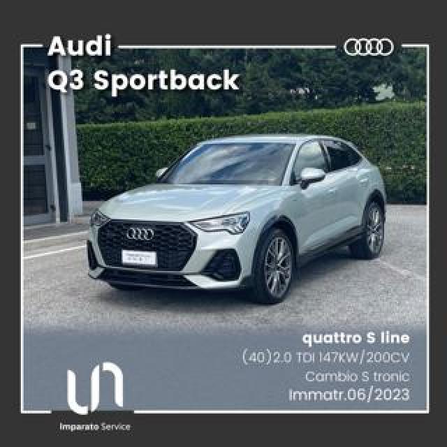 Audi Q3 Sportback 2.0 Tdi Quattro S Tronic S Line 147kw 
