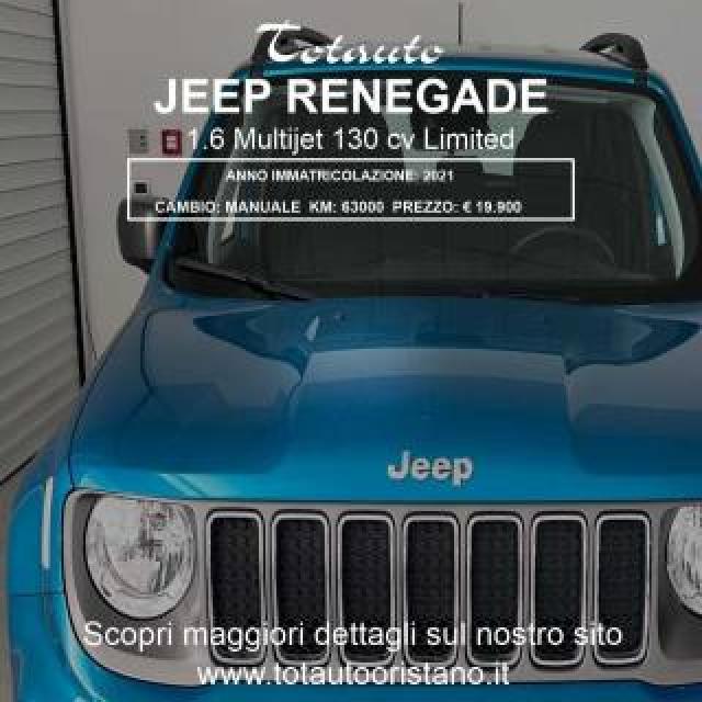Jeep Renegade 1.6 Mjt 130 Cv Limited 