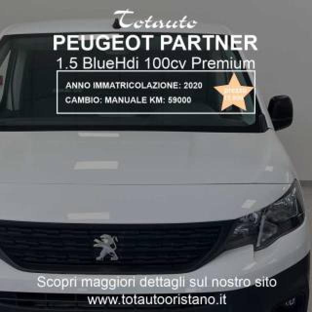 Peugeot Partner Bluehdi 100 Pc Furgone Premium 