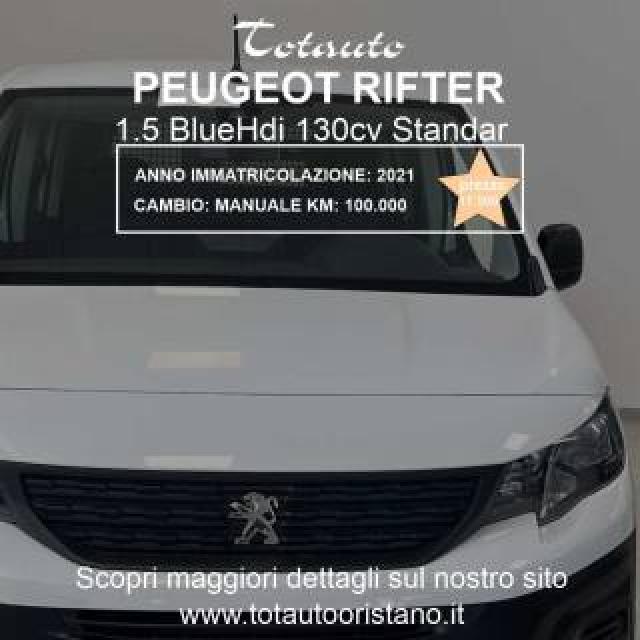 Peugeot Rifter Bluehdi 130 S&s Active Standard N1 