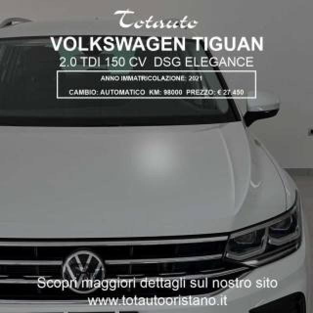 Volkswagen Tiguan 2.0 Tdi 150 Cv Scr Dsg Elegance 