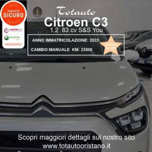 Citroen C3 Puretech 83 S&s You 
