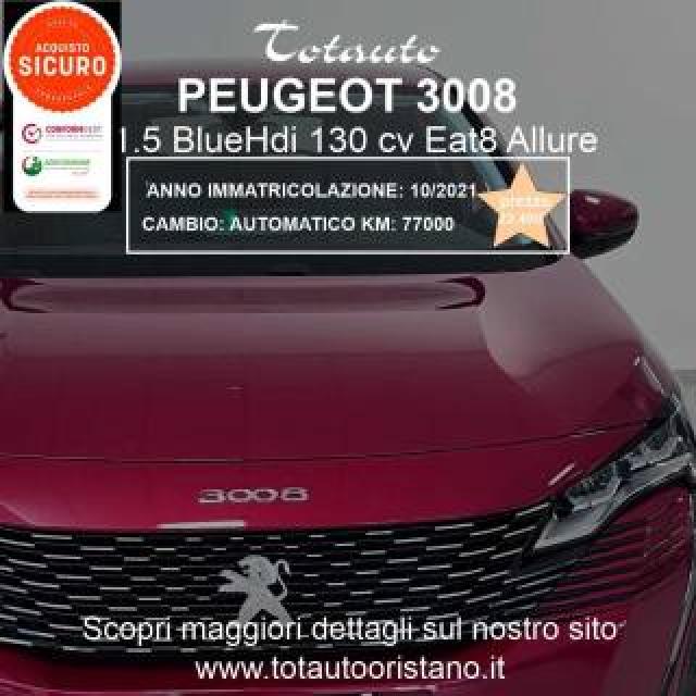 Peugeot 3008 Bluehdi 130 S&s Eat8 Allure 