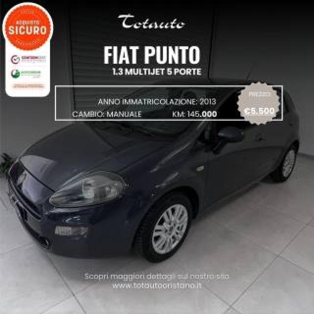 Fiat Punto 1.3 Mjt Ii 75 Cv 5 Porte Lounge 