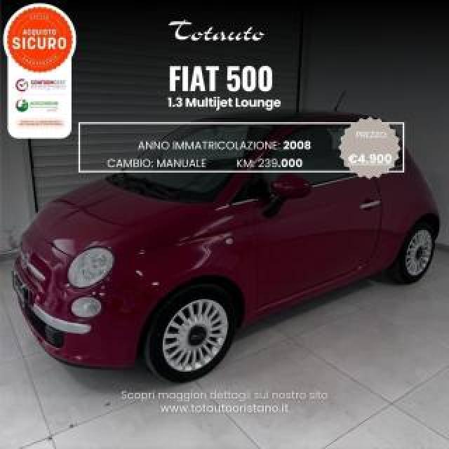 Fiat 500 1.3 Multijet 16v 75 Cv Lounge 