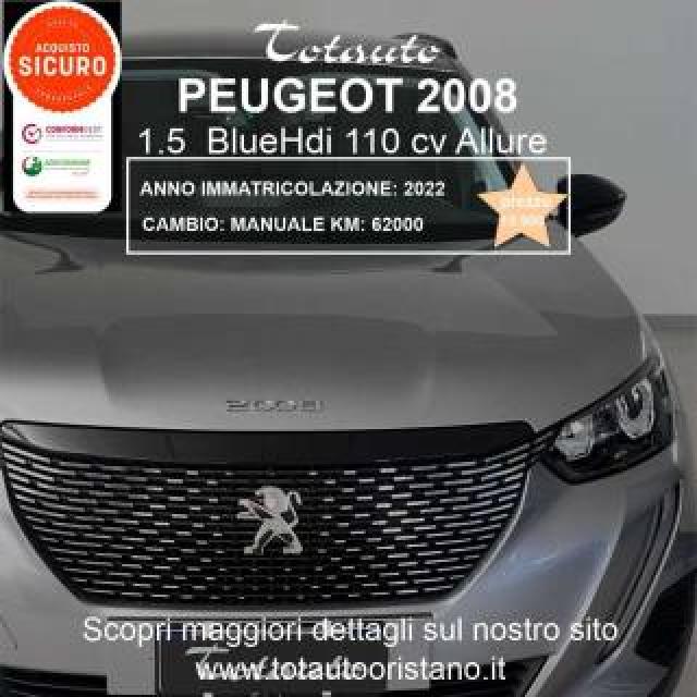 Peugeot 2008 Bluehdi 110 S&s Allure 
