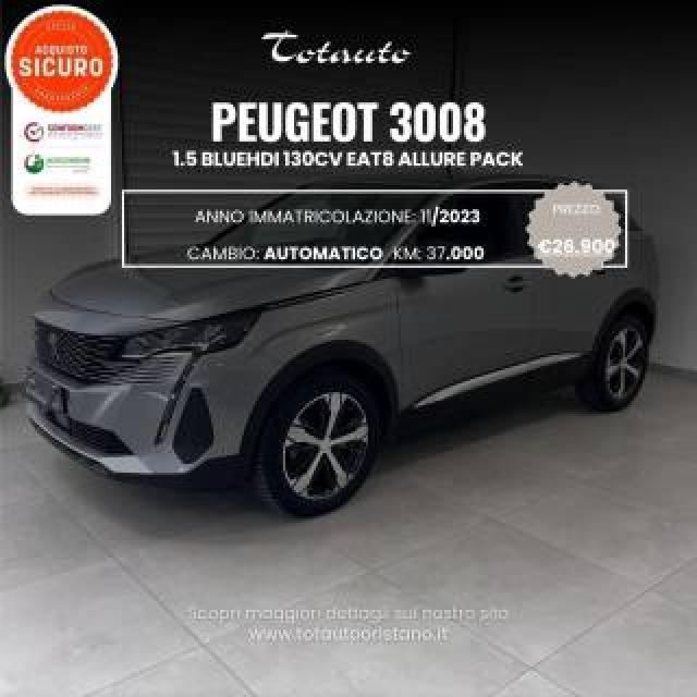 Peugeot 3008 Bluehdi 130 S&s Eat8 Allure Pack 