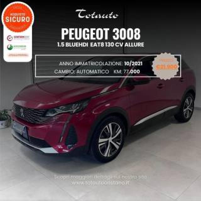 Peugeot 3008 Bluehdi 130 S&s Eat8 Allure 