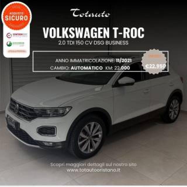 Volkswagen T-Roc 2.0 Tdi Scr 150 Cv Dsg Business Bluemotion Technol 