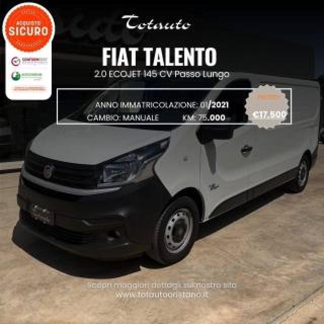 Fiat Talento 2.0 Ecojet 145cv Pl-Tn Furgone 12q 