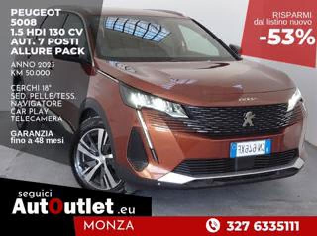 Peugeot 5008 Bluehdi 130 S&s Eat8 Allure Pack 7 Posti 