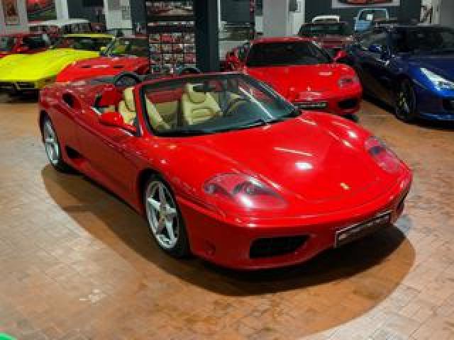 Ferrari 360 Spider F1 Pelle Beige / Service Book / Tagliandi 