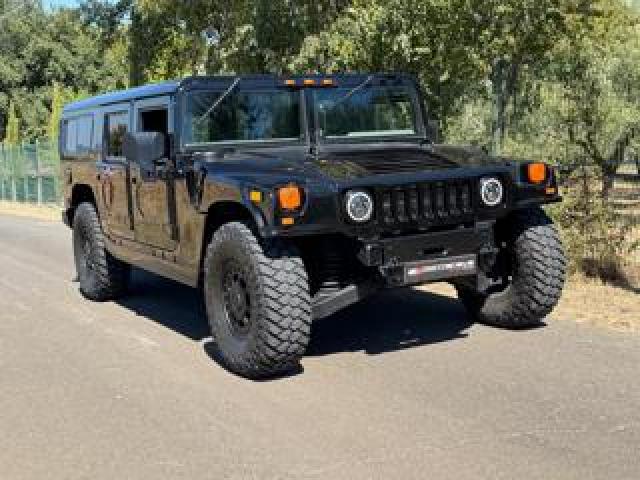 Hummer H1 6.5 V8 Turbo Diesel Versione Civile-Pelle Verde 