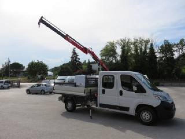 Fiat Ducato 35 2.3 Mjt 130cv L3 Doppia Cab Gru Cabinato Maxi 