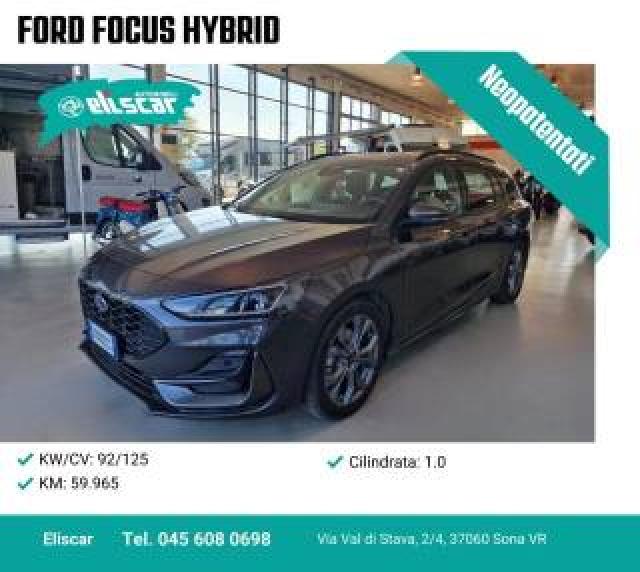 Ford Focus 1.0 Ecoboost Hybrid 125 Cv Sw St-Line 
