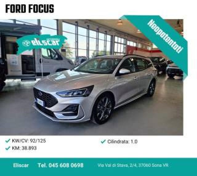 Ford Focus 1.0 Ecoboost Hybrid 125 Cv Sw St-Line 