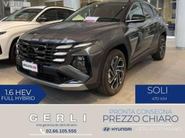 Hyundai Tucson 1.6 Hev Full Hybrid Excellence+tetto Nero-Aziendal 