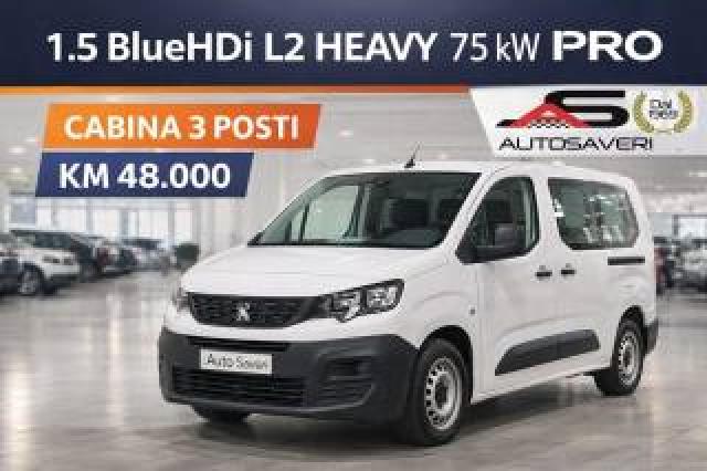 Peugeot Partner Bluehdi 100 Plungo  Pro Doppia Porta Laterale  