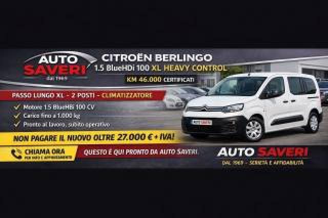 Citroen Berlingo Bluehdi 100 S&s Van Xl Control 