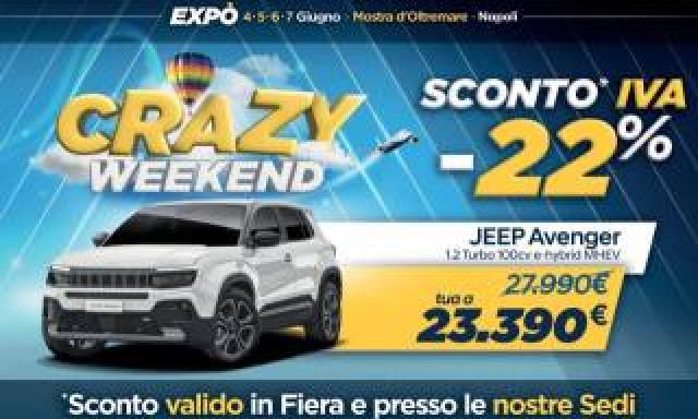 Jeep Avenger 1.2 Turbo 101cv Altitude 