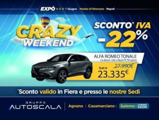 Alfa Romeo Tonale 1.6 Diesel 130cv My24 Tct6 Sprint 