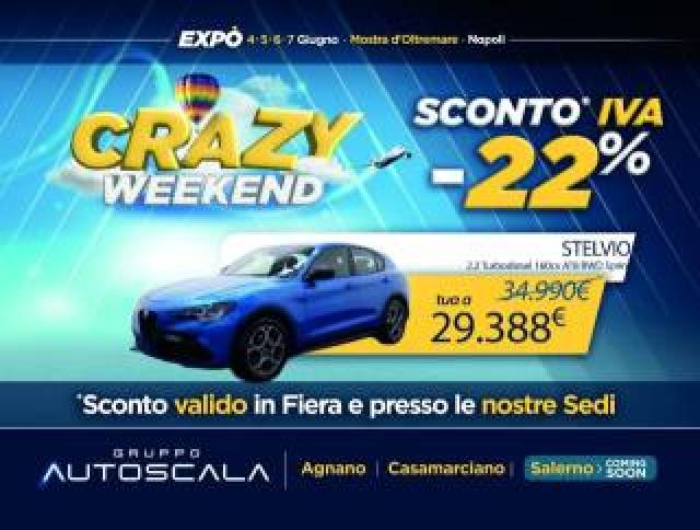 Alfa Romeo Stelvio 2.2 Turbodiesel 160 Cv At8 Rwd Sprint 