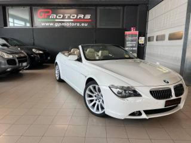 Bmw 650 I Cabrio 367cv ! 1 Proprietario ! Bianca Original 