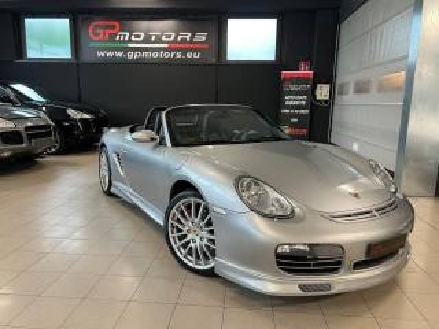Porsche Boxster 3.4 S 295cv Manuale ! Argento Gt-Interno Cocoa ! 