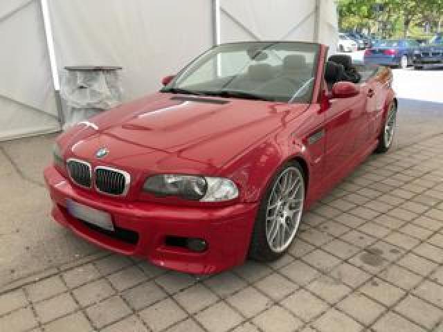 Bmw M3 Cabrio 3.2 343cv  Manuale! Rossa Originale ! 
