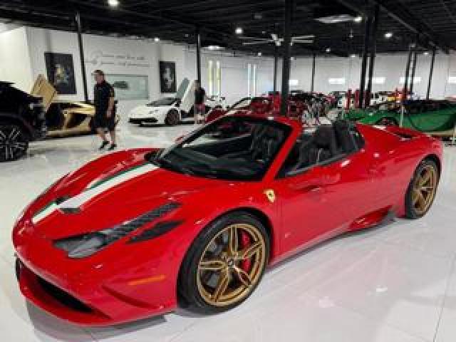 Ferrari 458 458 Speciale Aperta rosso Corsa Livrea Tricolore 