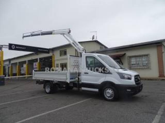 Ford Transit Km 0 Ribaltabile + Gru Pronta Consegna 